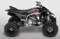 Preview: War Machine Hintergrund = Schwarz, Designfarbe = Grau für Yamaha YFZ 450R 2009-2013